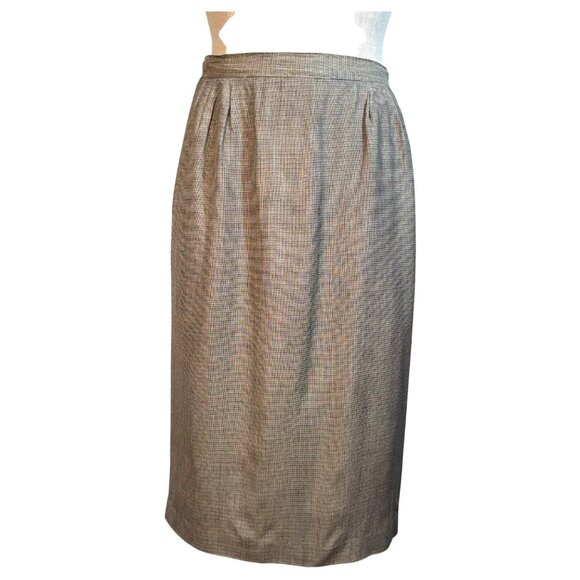 Vintage J Gallery Womens 2 Piece Suit Rayon Linen Size 7/8 One Button Jacket - Picture 7 of 11